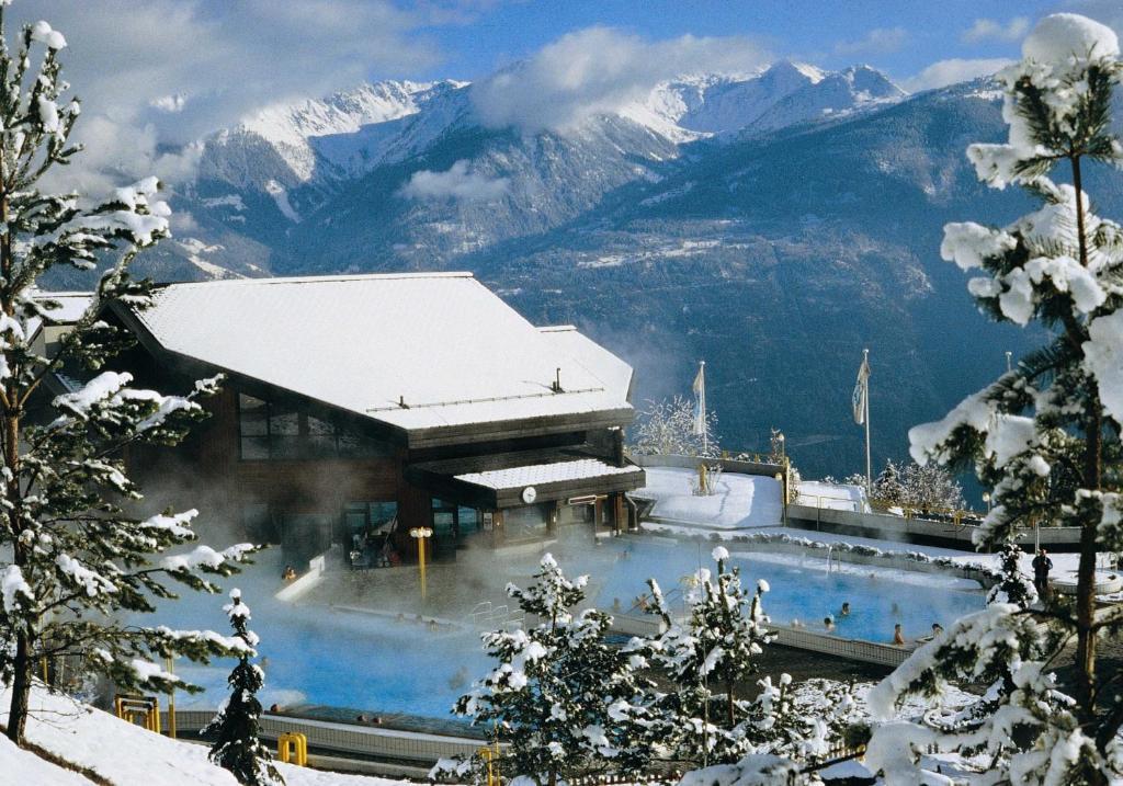 Hotel Les Bains D'Ovronnaz Eksteriør billede
