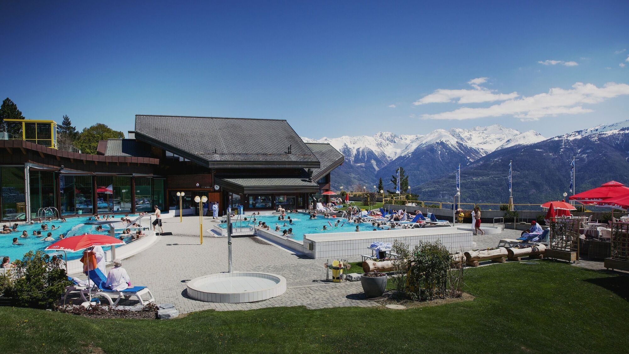 Hotel Les Bains D'Ovronnaz Eksteriør billede