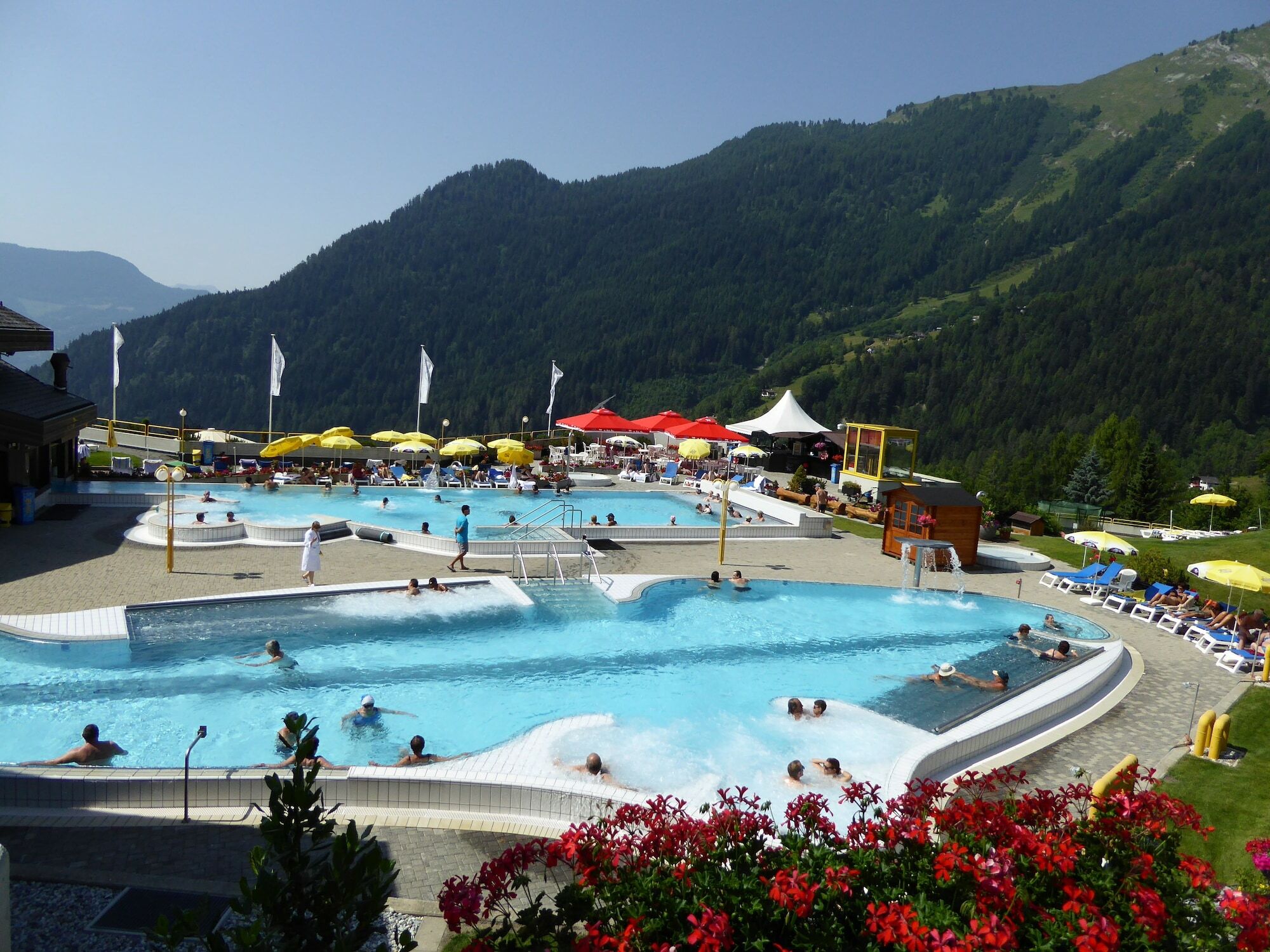 Hotel Les Bains D'Ovronnaz Eksteriør billede